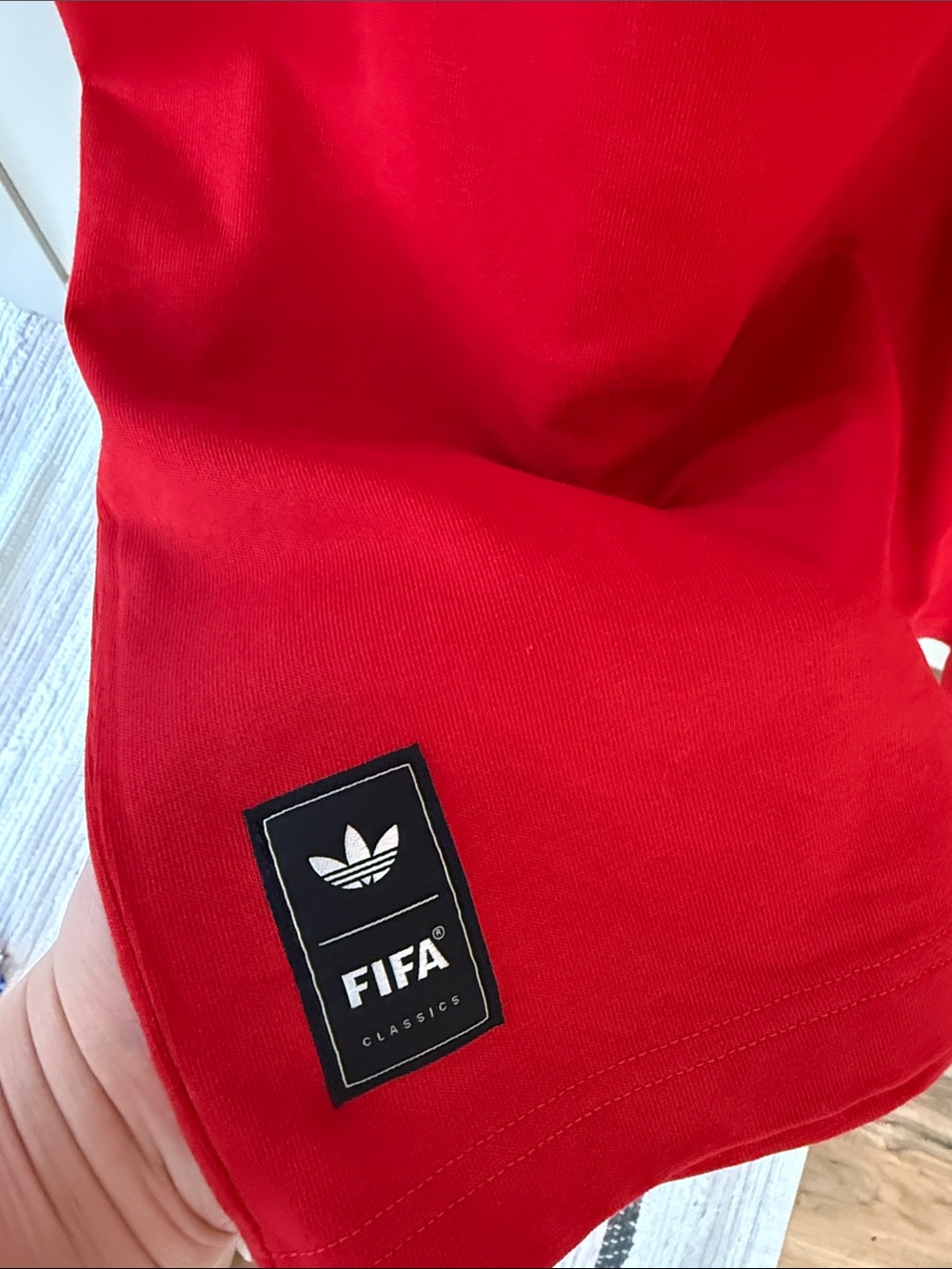 Adidas Originals FIFA Classics USA ‘94 World Cup Graphic T-Shirt Red Men’s M - Picture 2 of 6